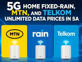 5G Home Fixed-Rain, MTN, and Telkom Unlimited Data Prices in SA