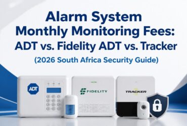 Alarm System Monthly Monitoring Fees: ADT vs. Fidelity ADT vs. Tracker (2026 South Africa Security Guide)