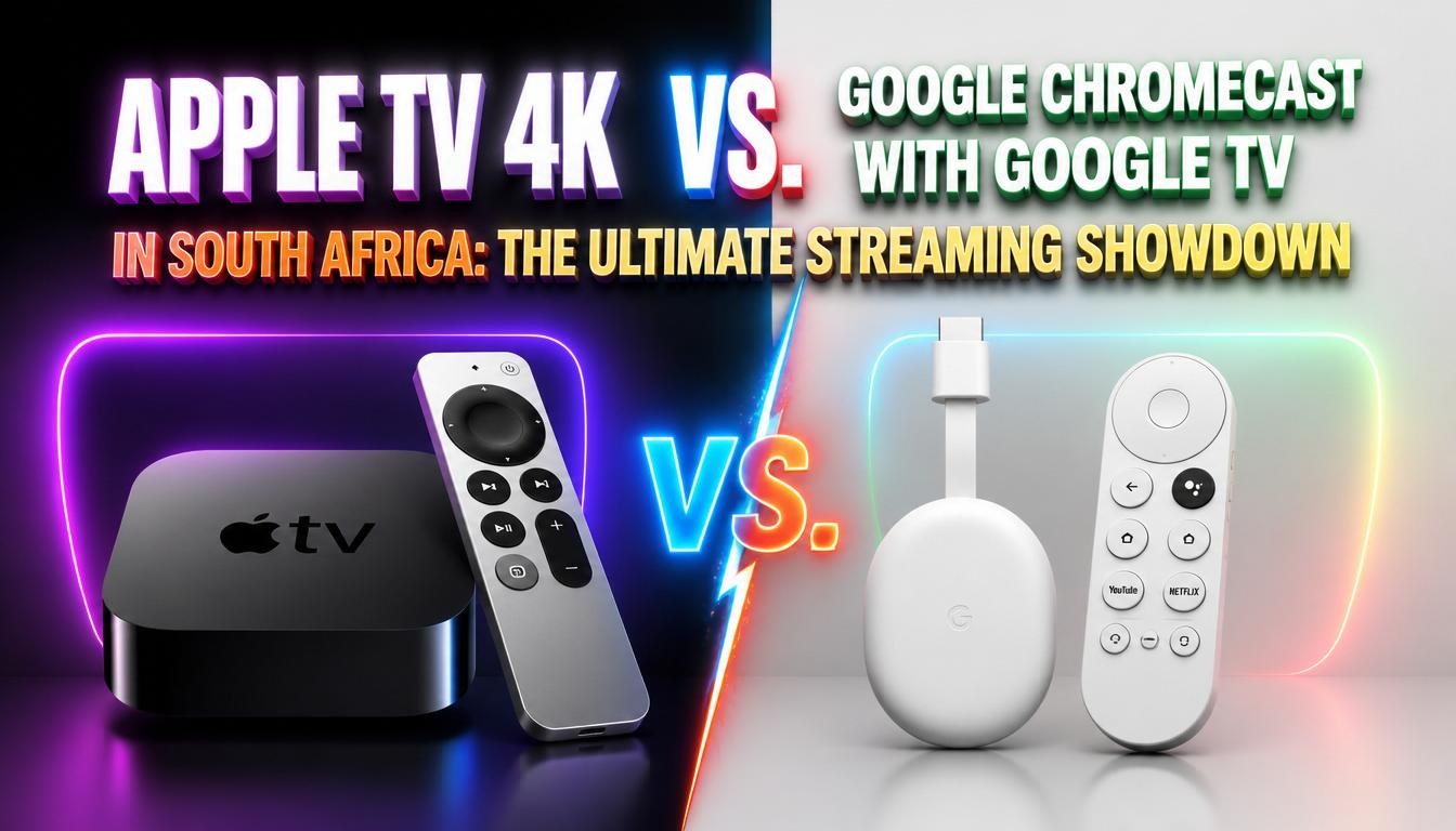 Apple TV 4K vs. Google Chromecast with Google TV in South Africa: The Ultimate Streaming Showdown Apple TV 4K vs. Google Chromecast with Google TV in South Africa: The Ultimate Streaming Showdown