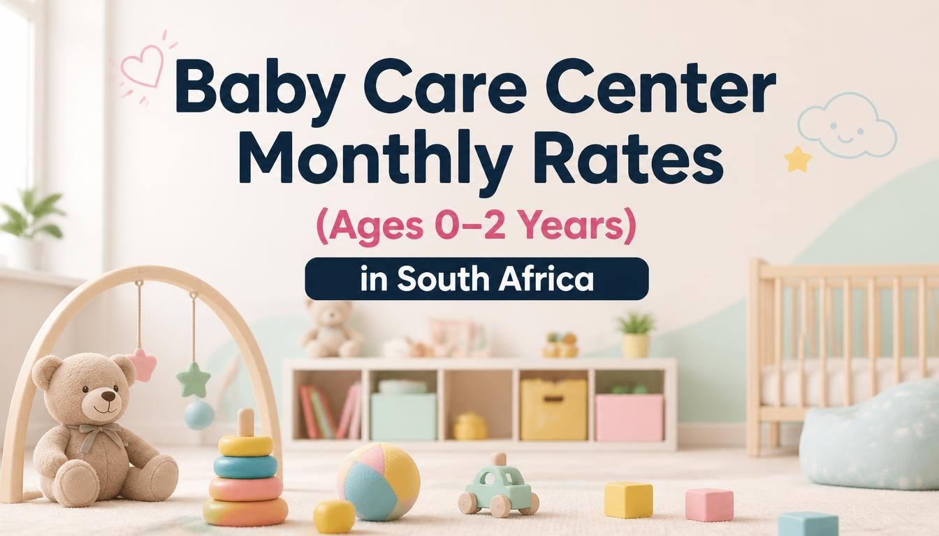 Baby Care Center Monthly Rates (Ages 0–2 Years) in South Africa Baby Care Center Monthly Rates (Ages 0–2 Years) in South Africa