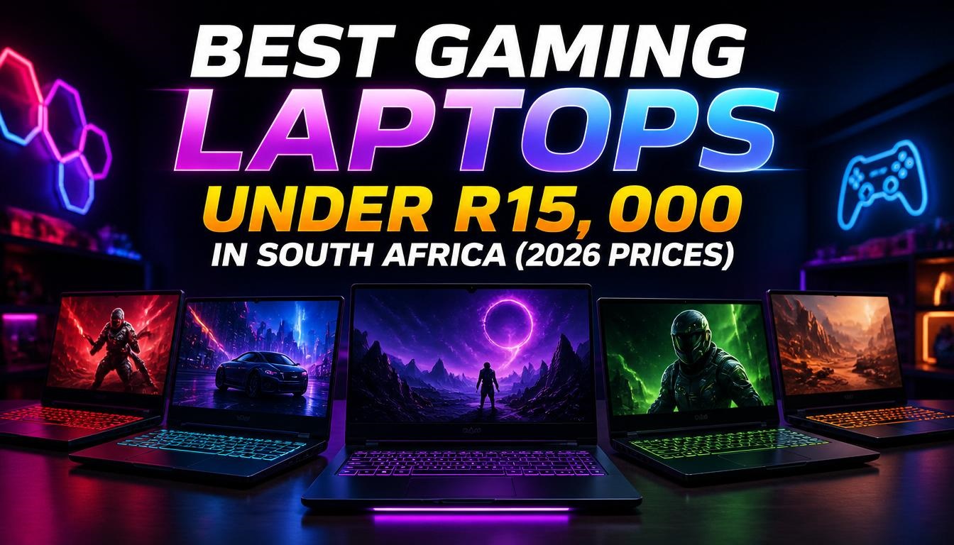 Best Gaming Laptops Under R15,000 in South Africa (2026 Prices) Best Gaming Laptops Under R15,000 in South Africa (2026 Prices)