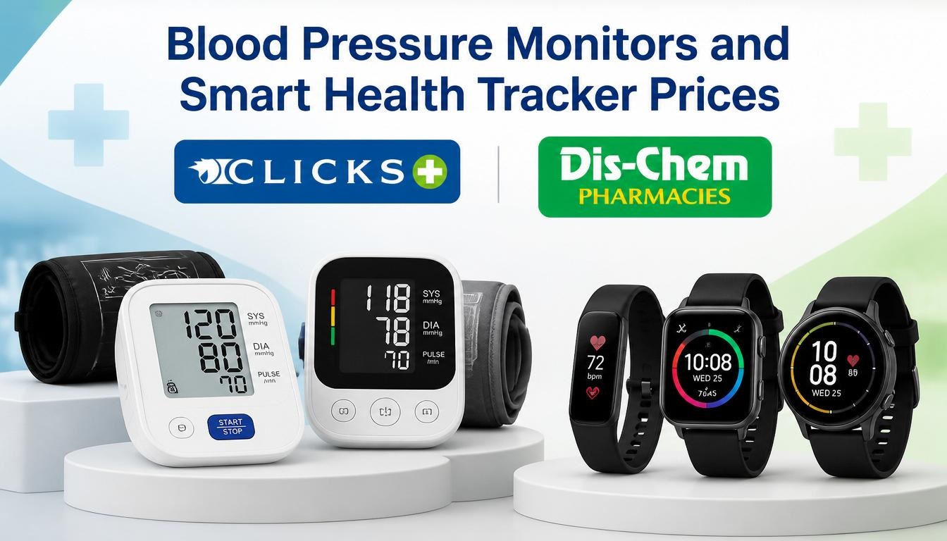 Blood Pressure Monitors and Smart Health Tracker Prices at Clicks/Dis-Chem