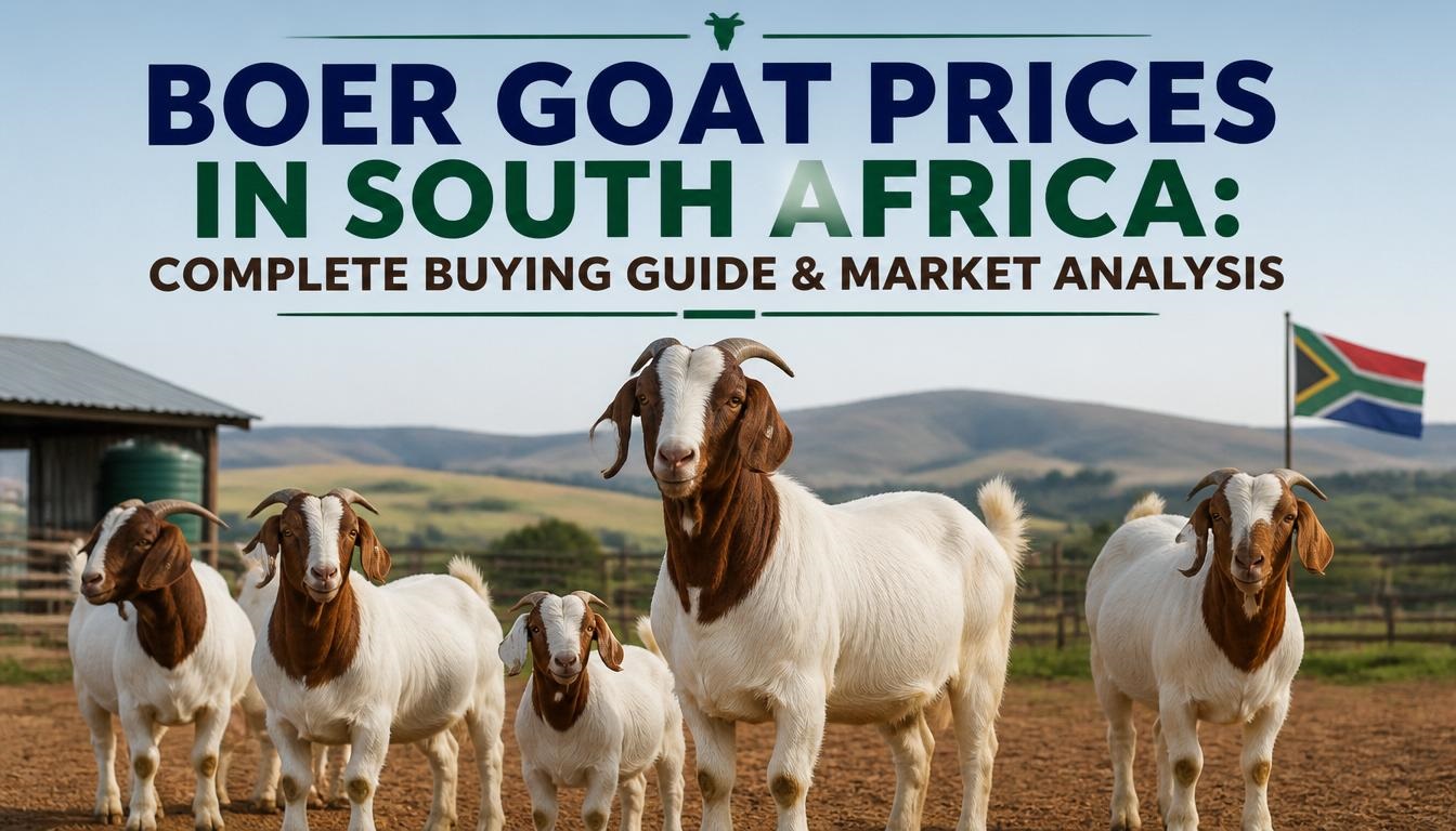 Boer Goat Prices in South Africa: Complete Buying Guide & Market Analysis