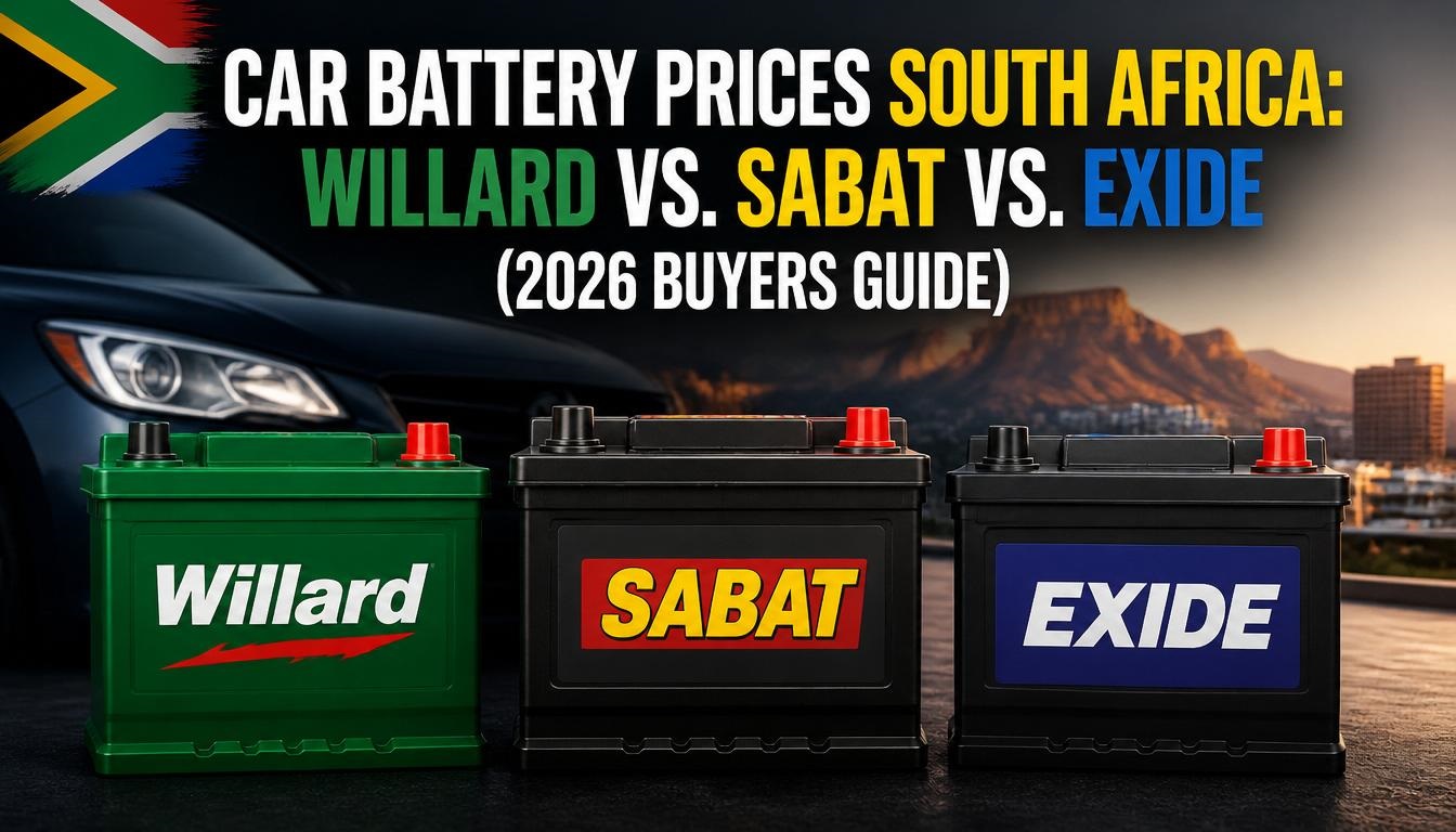 Car Battery Prices South Africa Car Battery Prices South Africa: Willard vs. Sabat vs. Exide (2026 Buyers Guide)