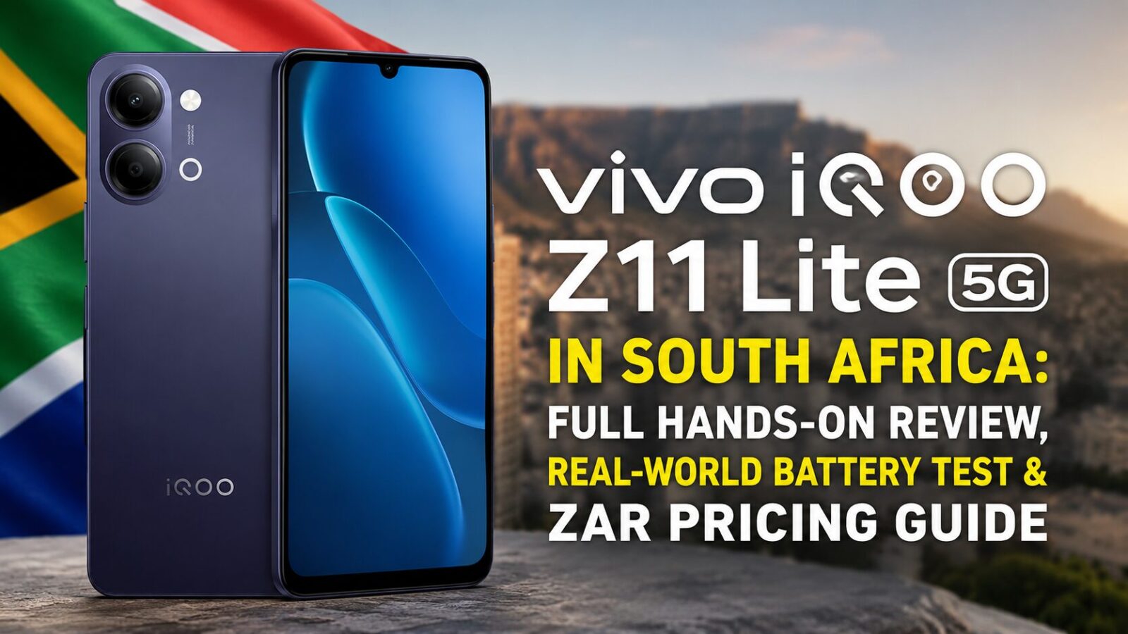 vivo iQOO Z11 Lite 5G in South Africa: Full Hands-On Review, Real-World Battery Test & ZAR Pricing Guide