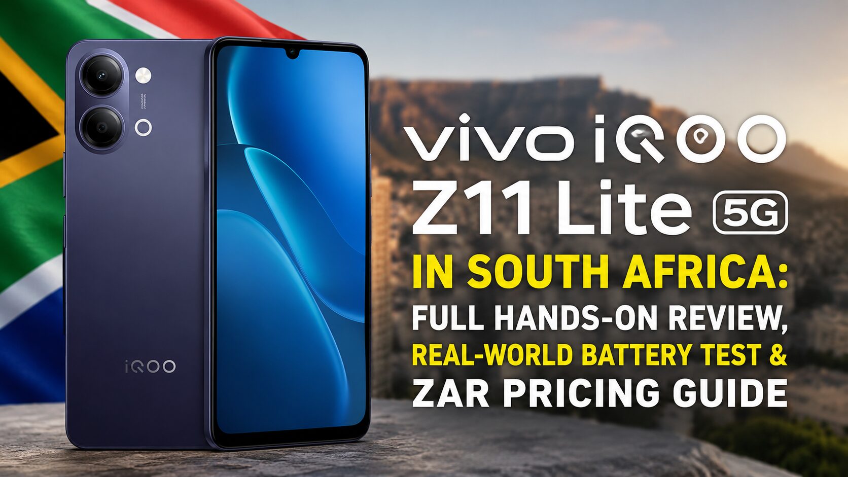 vivo iQOO Z11 Lite 5G in South Africa: Full Hands-On Review, Real-World Battery Test & ZAR Pricing Guide vivo iQOO Z11 Lite 5G in South Africa: Full Hands-On Review, Real-World Battery Test & ZAR Pricing Guide