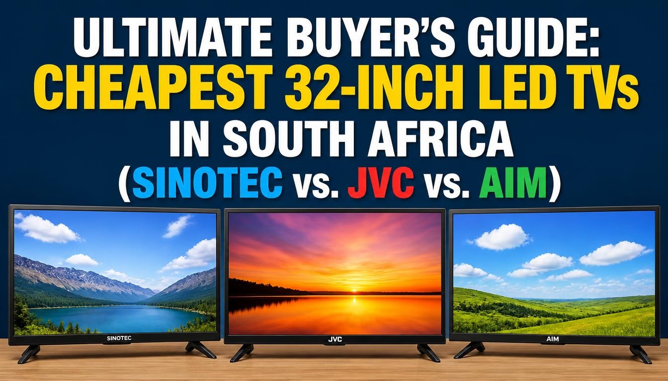 Ultimate Buyer’s Guide: Cheapest 32-Inch LED TVs in South Africa (Sinotec vs. JVC vs. AIM) Ultimate Buyer’s Guide: Cheapest 32-Inch LED TVs in South Africa (Sinotec vs. JVC vs. AIM)