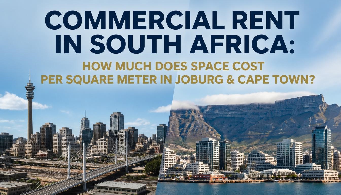 Commercial Rent in South Africa: How Much Does Space Cost Per Square Meter in Joburg & Cape Town? Commercial Rent in South Africa: How Much Does Space Cost Per Square Meter in Joburg & Cape Town?