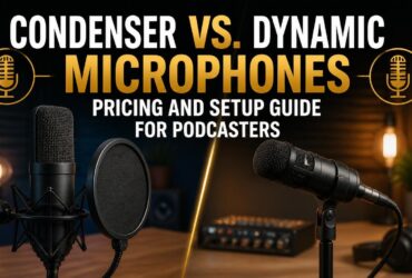 Condenser vs. Dynamic Microphones: Pricing and Setup Guide for Podcasters