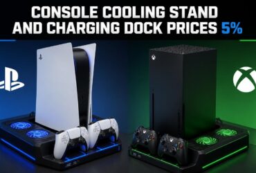 Console Cooling Stand and Charging Dock Prices for PS5 and Xbox