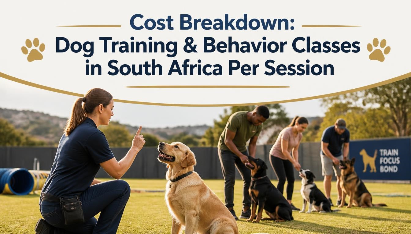 Cost Breakdown: Dog Training & Behavior Classes in South Africa Per Session Cost Breakdown: Dog Training & Behavior Classes in South Africa Per Session
