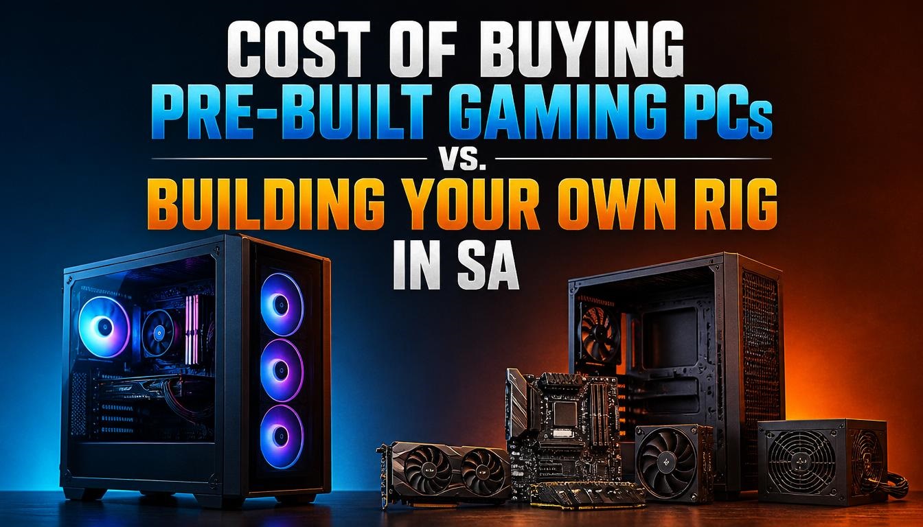 Cost of Buying Pre-Built Gaming PCs vs. Building Your Own Rig in SA Cost of Buying Pre-Built Gaming PCs vs. Building Your Own Rig in SA