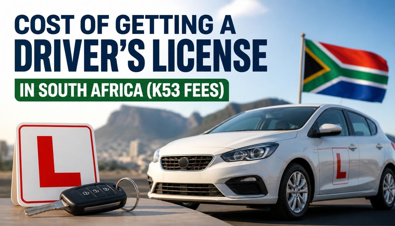 Cost of Getting a Driver’s License in South Africa (K53 Fees)