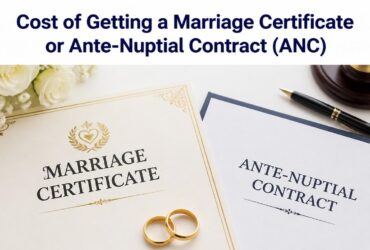 The Complete South African Guide to Marriage Certificate & Ante-Nuptial Contract (ANC) Costs