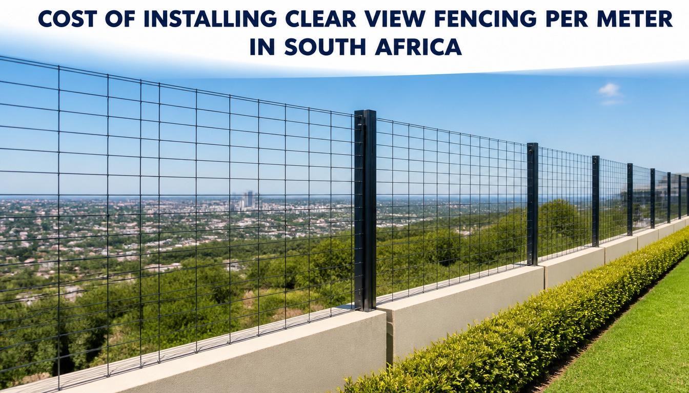 Cost of Installing Clear View Fencing Per Meter in South Africa Cost of Installing Clear View Fencing Per Meter in South Africa