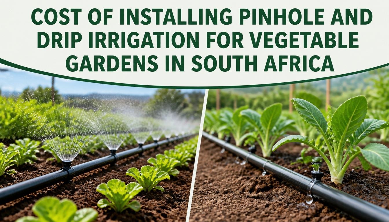 Cost of Installing Pinhole and Drip Irrigation for Vegetable Gardens in South Africa