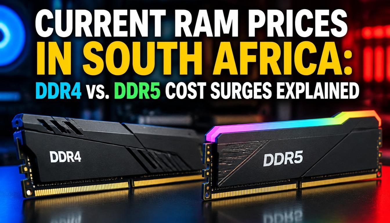 Current RAM Prices in South Africa: DDR4 vs. DDR5 Cost Surges Explained Current RAM Prices in South Africa DDR4 vs. DDR5 Cost Surges Explained