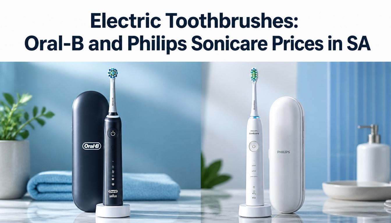 Electric Toothbrushes: Oral-B and Philips Sonicare Prices in SA Electric Toothbrushes: Oral-B and Philips Sonicare Prices in SA