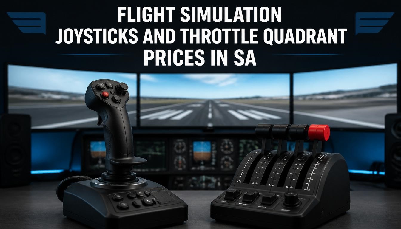 Flight Simulation Joysticks and Throttle Quadrant Prices in SA Flight Simulation Joysticks and Throttle Quadrant Prices in SA