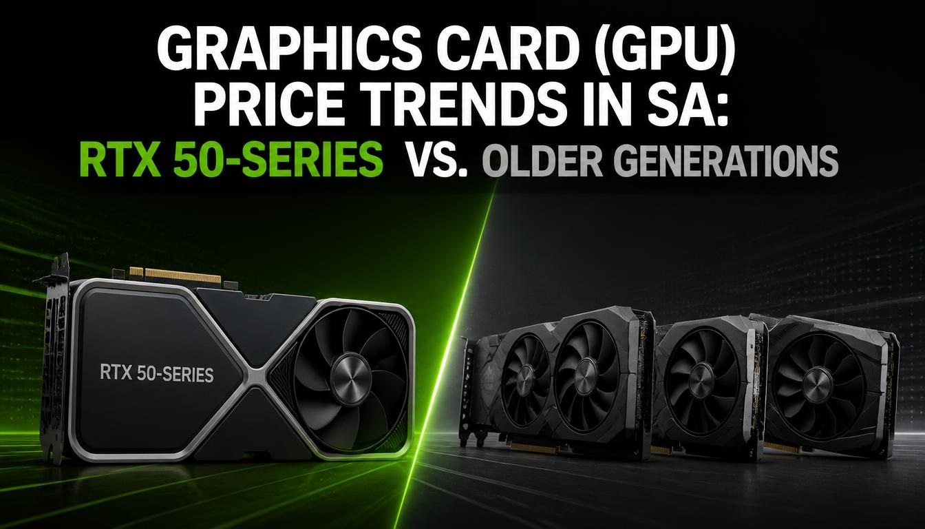 Graphics Card (GPU) Price Trends in SA RTX 50-Series vs. Older Generations Graphics Card (GPU) Price Trends in SA: RTX 50-Series vs. Older Generations
