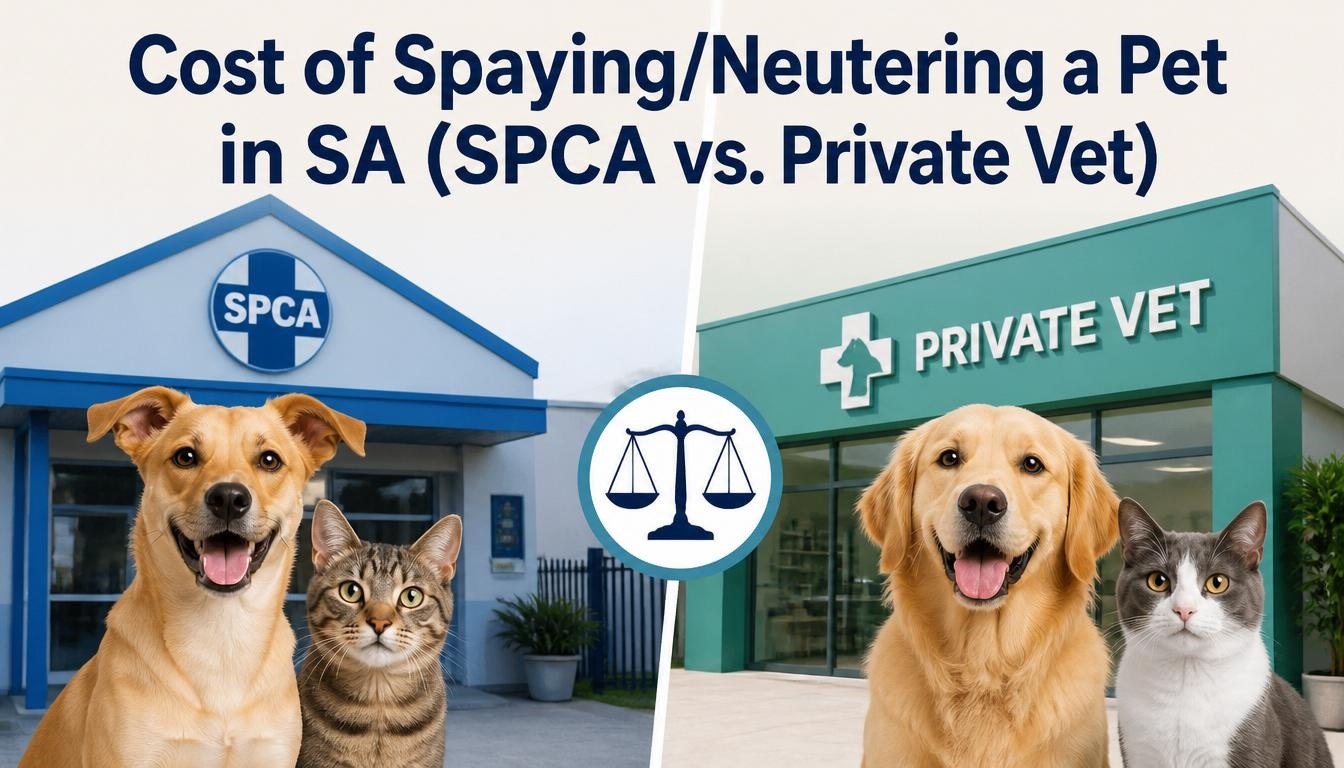 Cost of Spaying and Neutering a Pet in South Africa: SPCA vs. Private Vet Guide Guide to Pet Sterilisation Costs in South Africa: SPCA vs. Private Vet Financial Breakdown