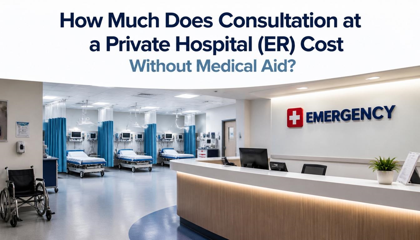 How Much Does Consultation at a Private Hospital (ER) Cost Without Medical Aid in South Africa?