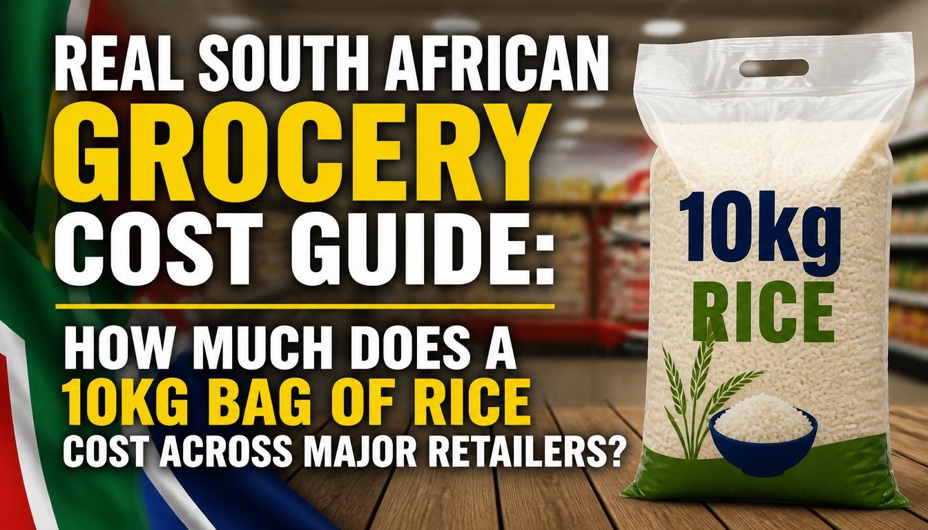 Real South African Grocery Cost Guide: How Much Does a 10kg Bag of Rice Cost Across Major Retailers? Real South African Grocery Cost Guide: How Much Does a 10kg Bag of Rice Cost Across Major Retailers?