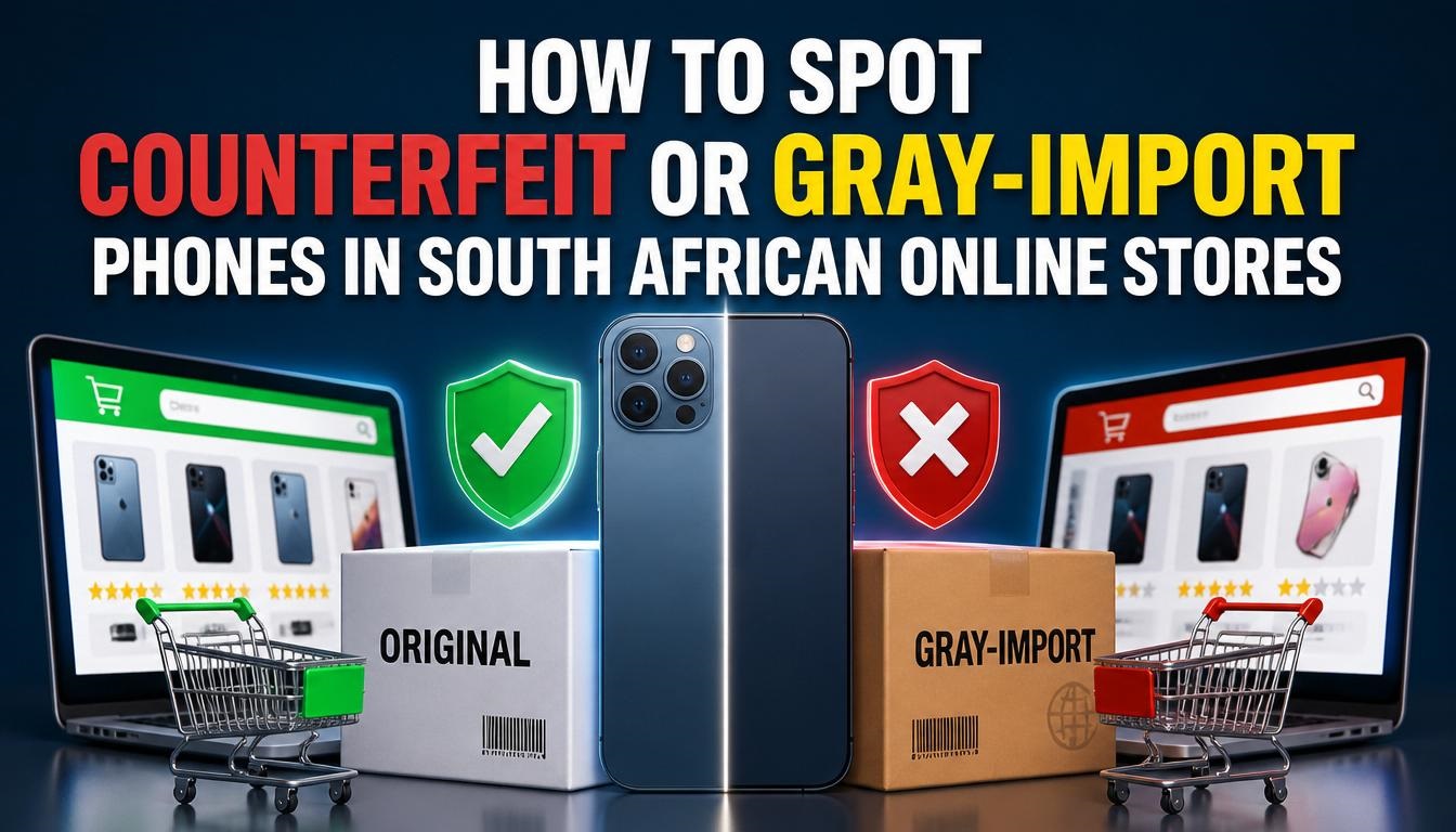 How to Spot Counterfeit or Gray-Import Phones in South African Online Stores How to Spot Counterfeit or Gray-Import Phones in South African Online Stores