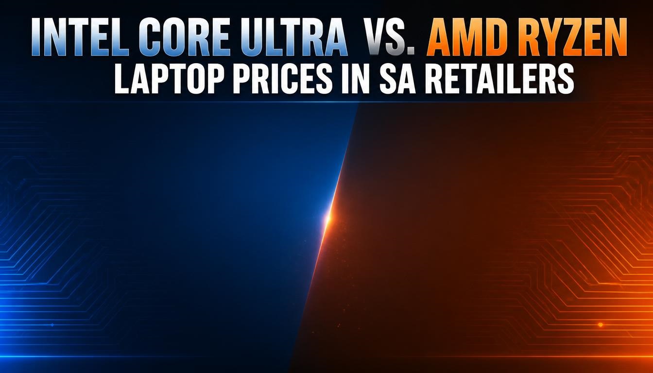 Intel Core Ultra vs. AMD Ryzen Laptop Prices in SA Retailers Intel Core Ultra vs. AMD Ryzen Laptop Prices in SA Retailers