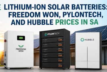 Lithium-Ion Solar Batteries in South Africa: Freedom Won, Pylontech, and Hubble Price and Performance Guide