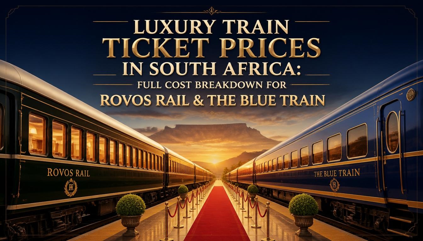 Luxury Train Ticket Prices in South Africa: Full Cost Breakdown for Rovos Rail & The Blue Train Luxury Train Ticket Prices in South Africa: Full Cost Breakdown for Rovos Rail & The Blue Train