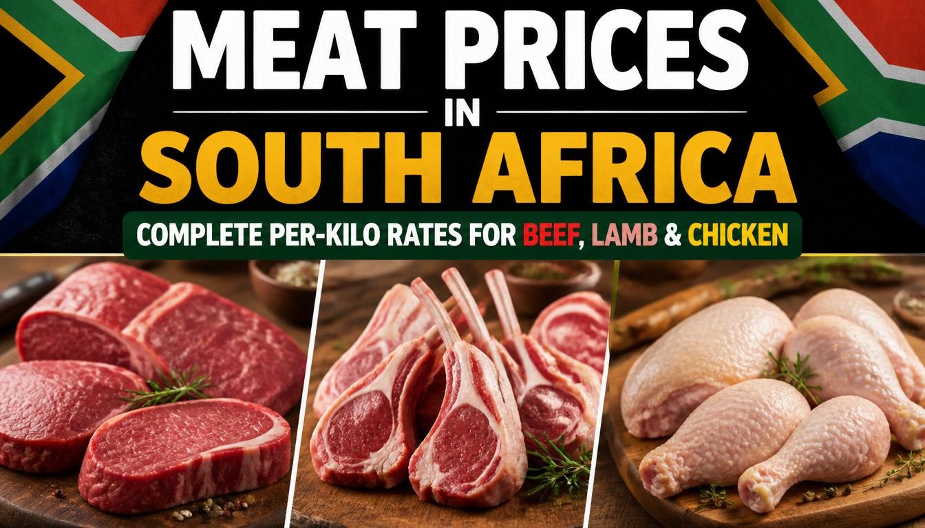 Meat Prices in South Africa: Complete Per-Kilo Rates for Beef, Lamb & Chicken Meat Prices in South Africa: Complete Per-Kilo Rates for Beef, Lamb & Chicken