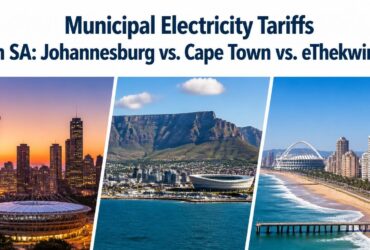 Municipal Electricity Tariffs in SA: Johannesburg vs. Cape Town vs. eThekwini