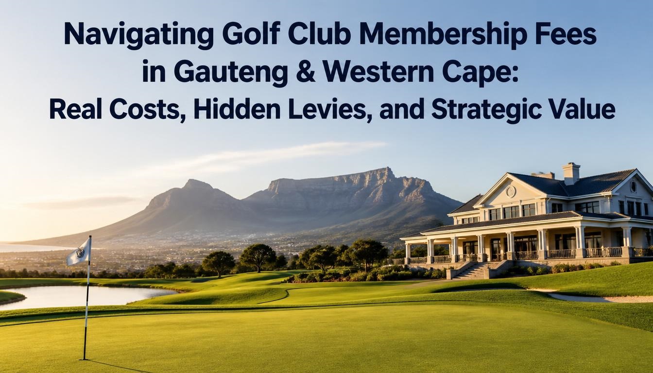 Navigating Golf Club Membership Fees in Gauteng & Western Cape: Real Costs, Hidden Levies, and Strategic Value Navigating Golf Club Membership Fees in Gauteng & Western Cape: Real Costs, Hidden Levies, and Strategic Value
