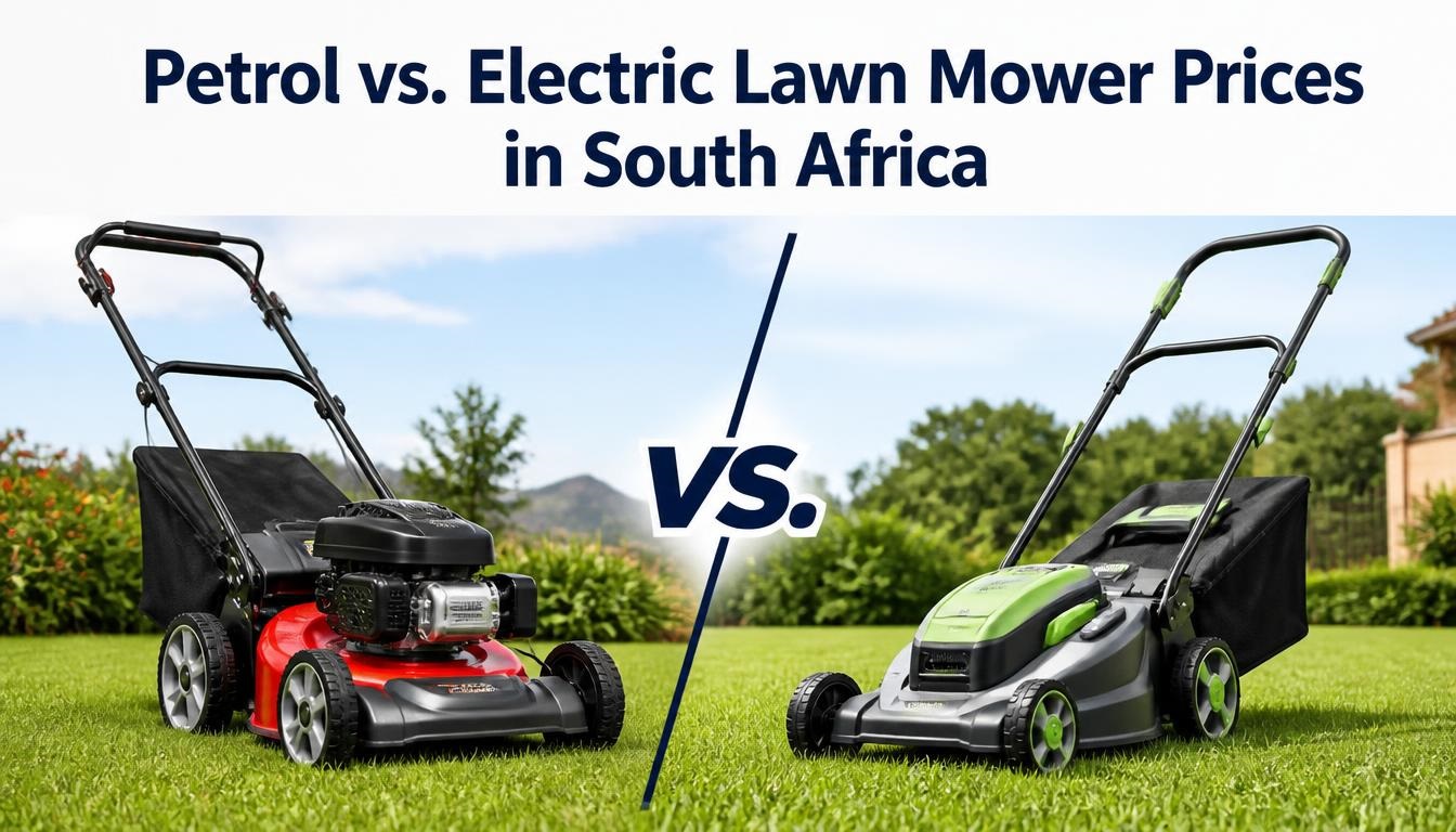 Petrol vs. Electric Lawn Mower Prices in South Africa