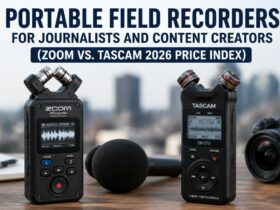 Portable Field Recorders for Journalists and Content Creators (Zoom vs. Tascam 2026 Price Index)