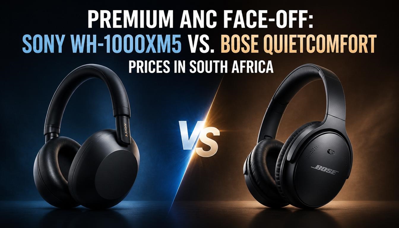 Premium ANC Face-Off: Sony WH-1000XM5 vs. Bose QuietComfort Prices in South Africa