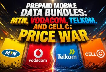 Prepaid Mobile Data Bundles: MTN, Vodacom, Telkom, and Cell C Price War