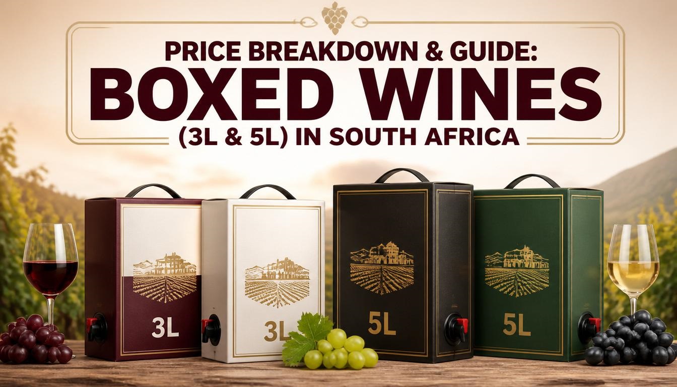 Price Breakdown & Guide: Boxed Wines (3L & 5L) in South Africa