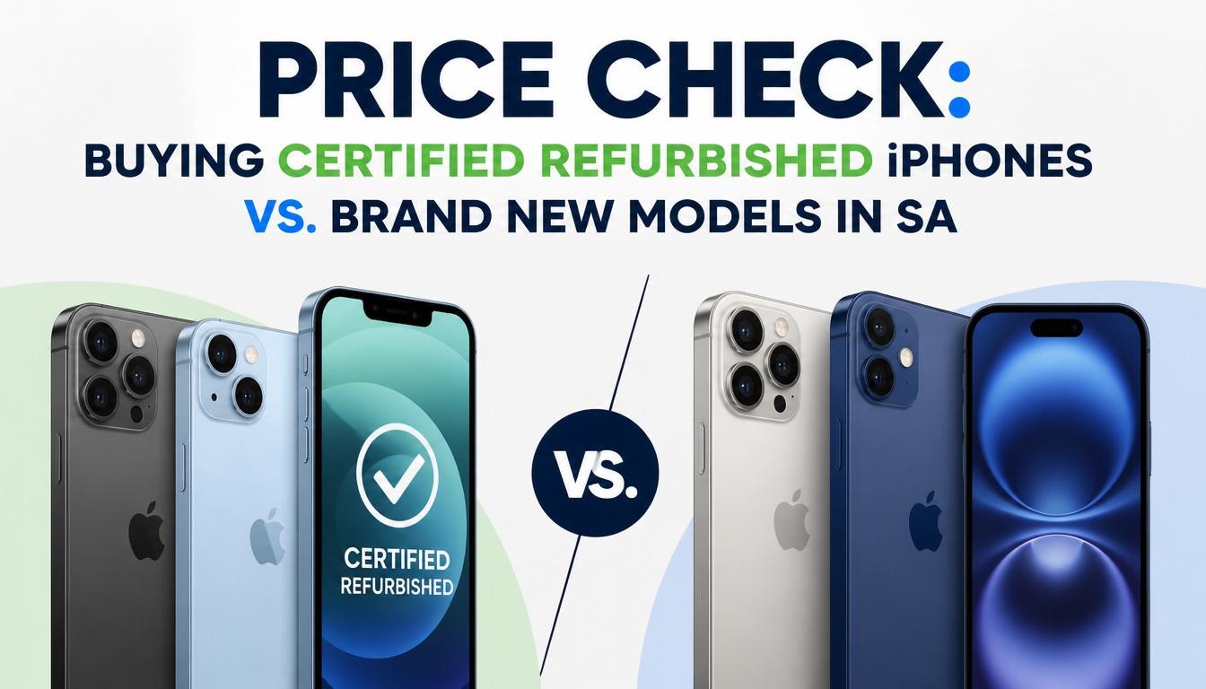 Price Check: Buying Certified Refurbished iPhones vs. Brand New Models in SA Price Check: Buying Certified Refurbished iPhones vs. Brand New Models in SA