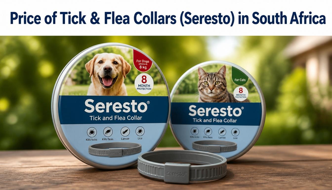 Price of Tick & Flea Collars (Seresto) in South Africa