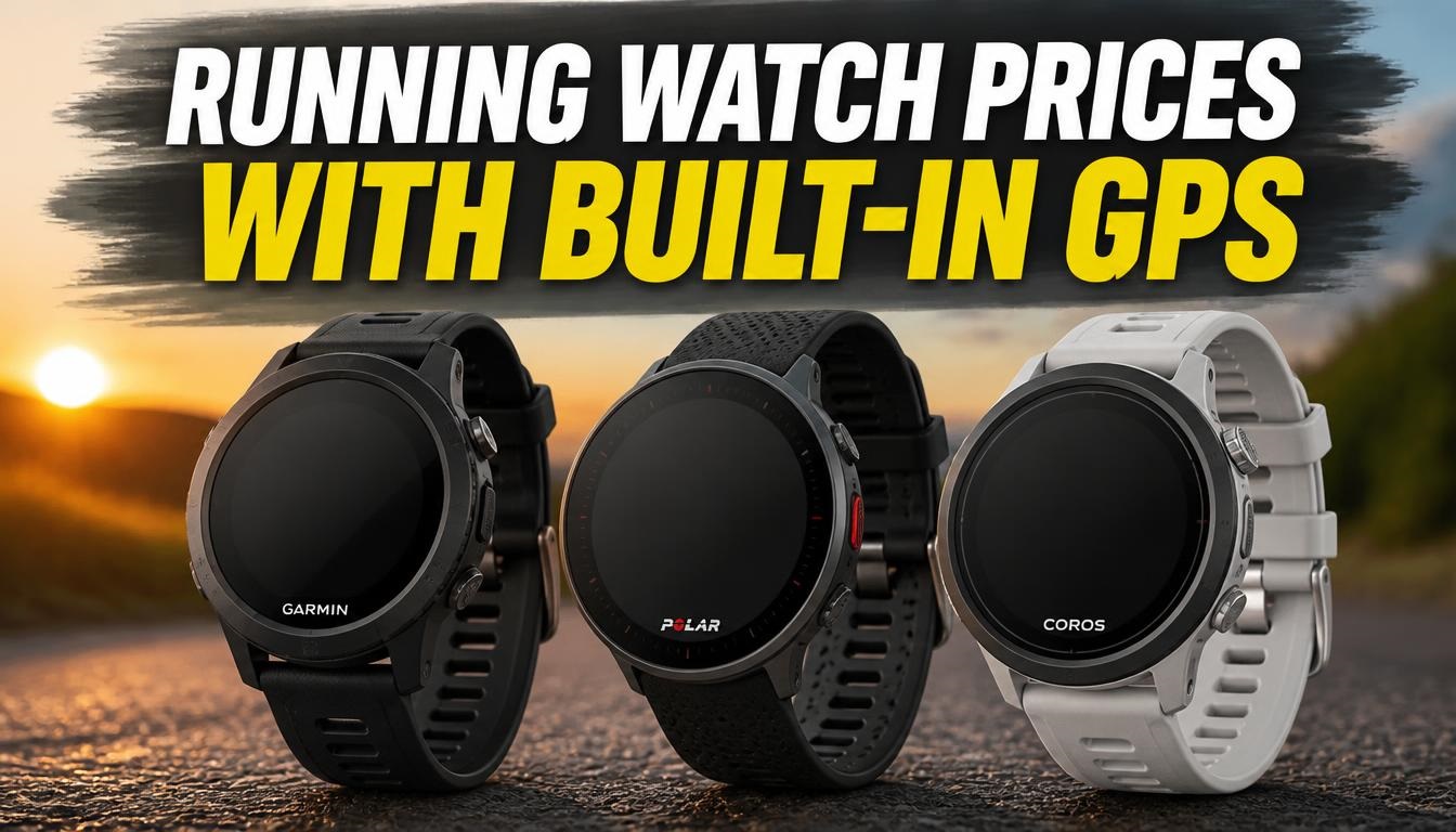 Running Watch Prices with Built-in GPS: Garmin, Polar, and Coros