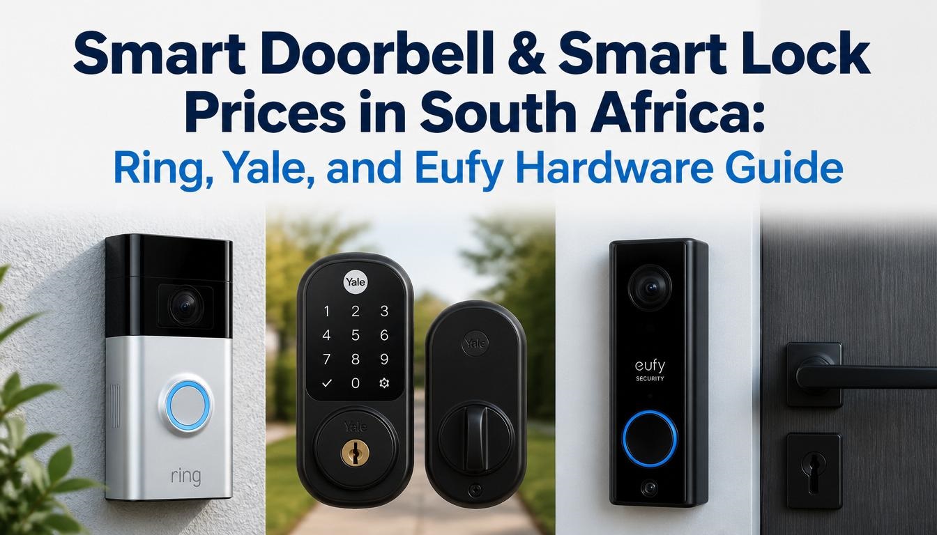 Smart Doorbell & Smart Lock Prices in South Africa: Ring, Yale, and Eufy Hardware Guide