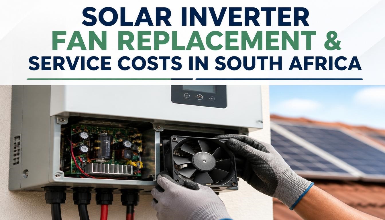 Solar Inverter Fan Replacement & Service Costs in South Africa Solar Inverter Fan Replacement & Service Costs in South Africa