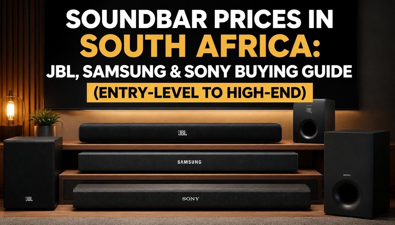 Soundbar Prices in South Africa: JBL, Samsung & Sony Buying Guide (Entry-Level to High-End)