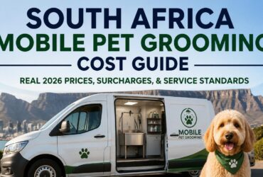 South Africa Mobile Pet Grooming Cost Guide: Real 2026 Prices, Surcharges, & Service Standards