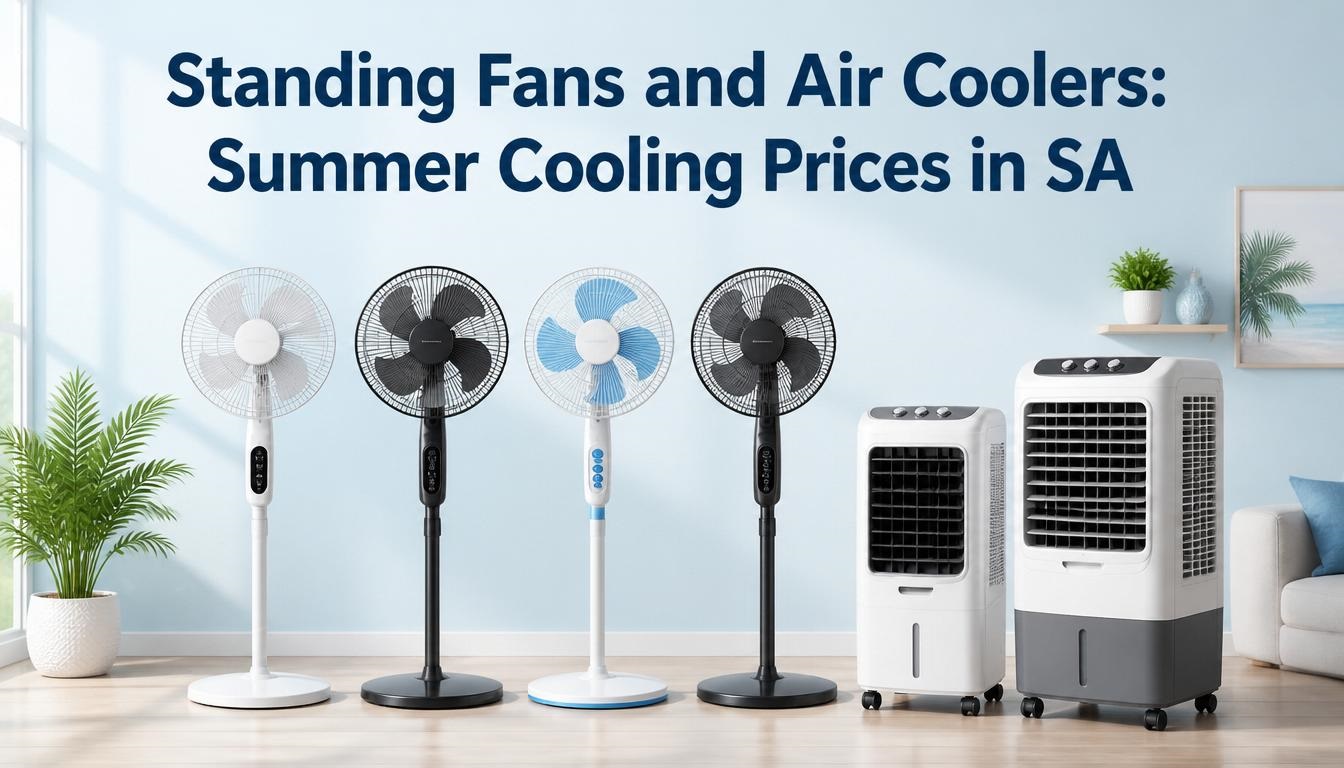 Standing Fans and Air Coolers: Summer Cooling Prices in SA Standing Fans and Air Coolers: Summer Cooling Prices in SA