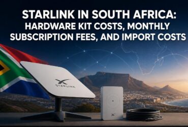 Starlink in South Africa: Hardware Kit Costs, Monthly Subscription Fees, and Import Costs