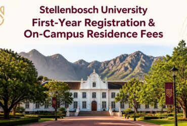 Stellenbosch University First-Year Registration & On-Campus Residence Fees
