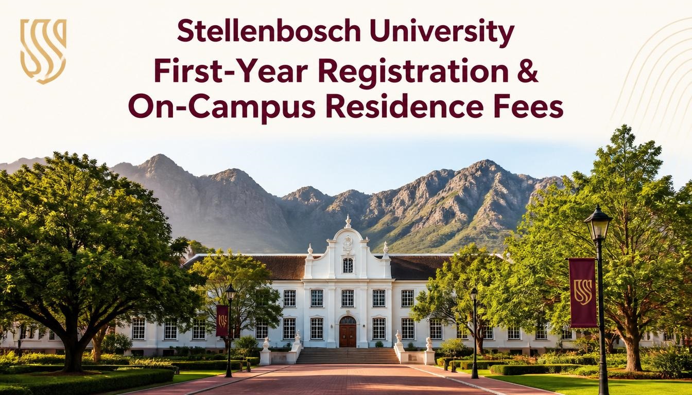 Stellenbosch University First-Year Registration & On-Campus Residence Fees